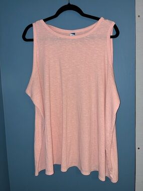 Old Navy Soft Pink Sleeveless Knit Tank